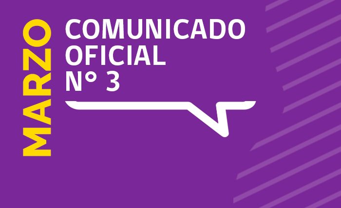 Comunicado N°3