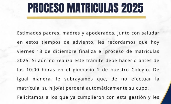 GRAFICA MATRICULAS 2025